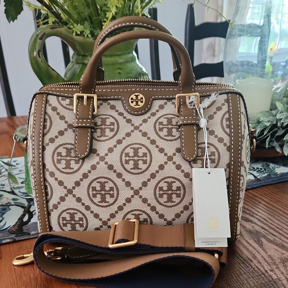 Tory Burch T Monogram Jaquard Hazel